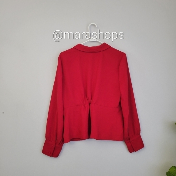 J. Crew Drapey faux-wrap top - Picture 3 of 5